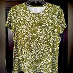 Casual bohemian print short sleeve Top